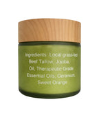 Brighter Nights grass-fed tallow face balm