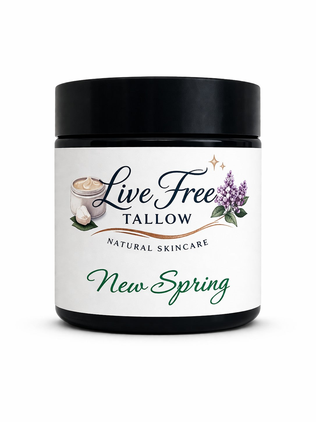 New Spring grass-fed tallow body balm