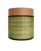 Essential Wintergreen grass-fed tallow body balm
