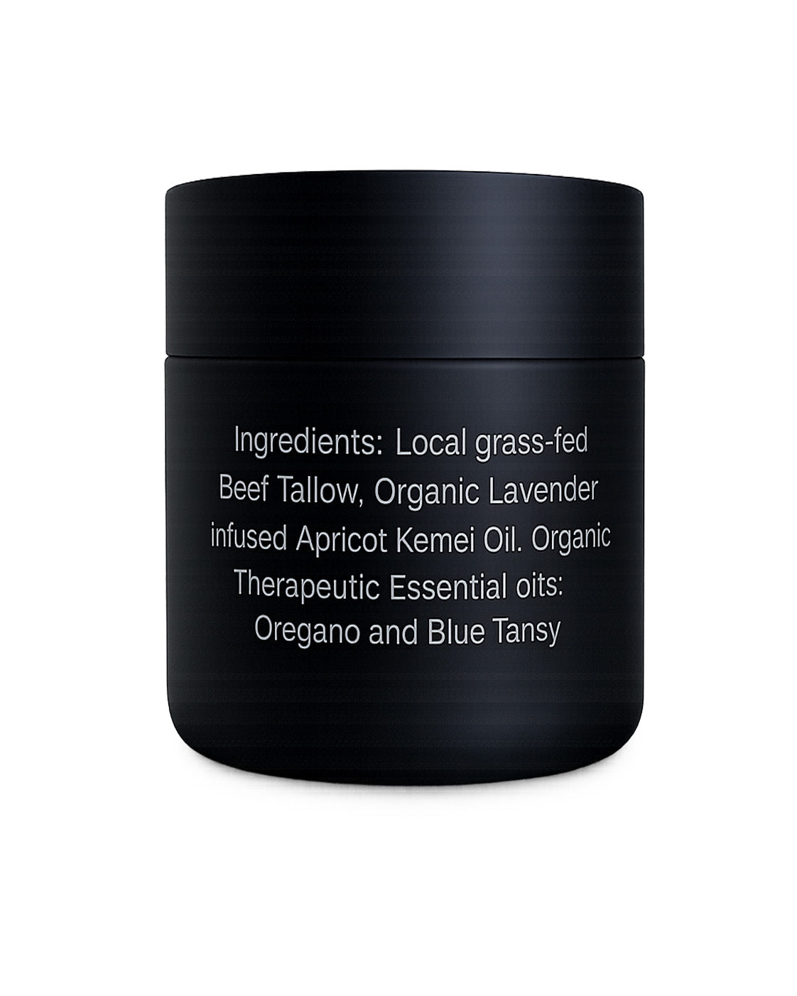 Strong grass-fed tallow face balm