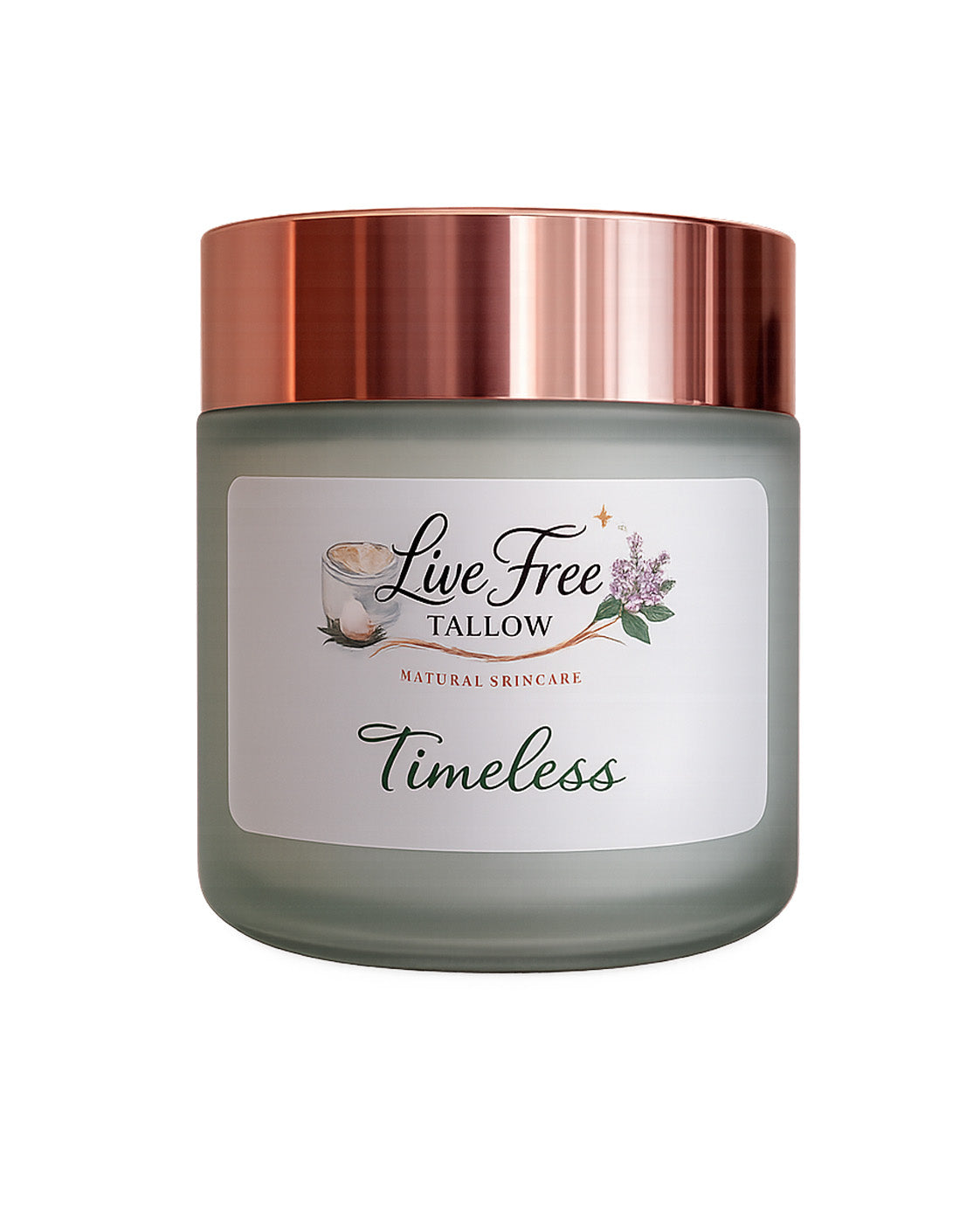Timeless grass-fed tallow face balm